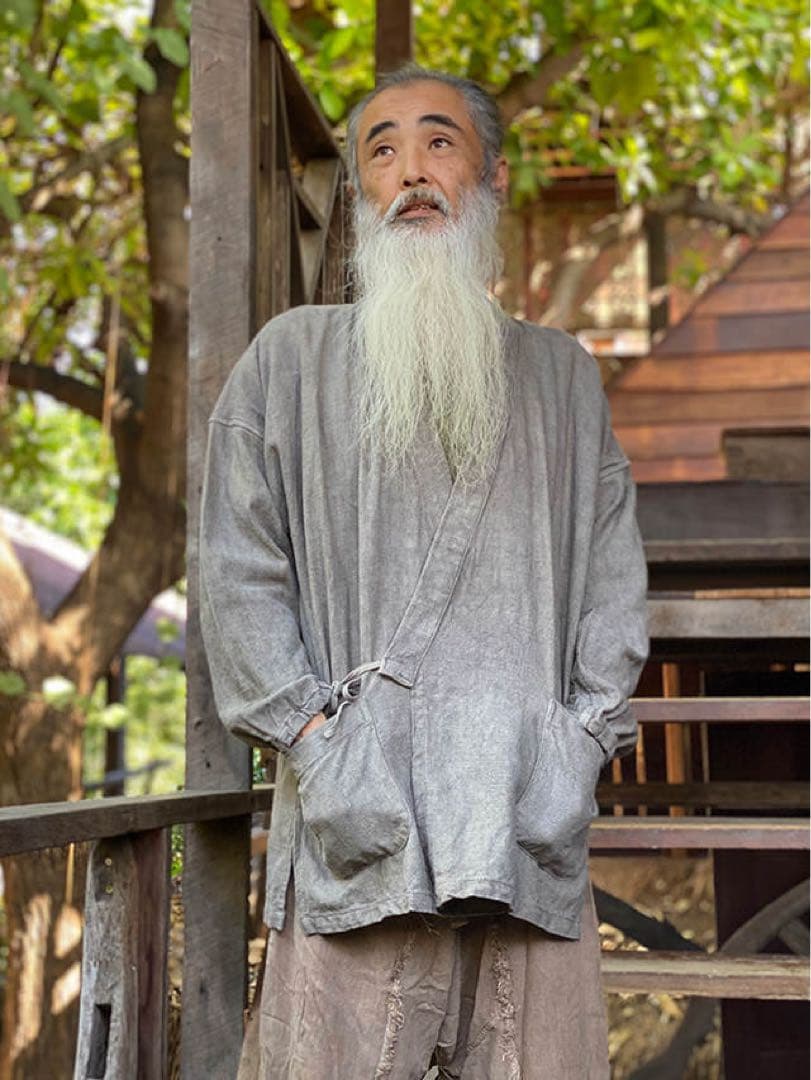 本日限定値下げ payaka ヘンプ100% 厚手作務衣usaatomittan