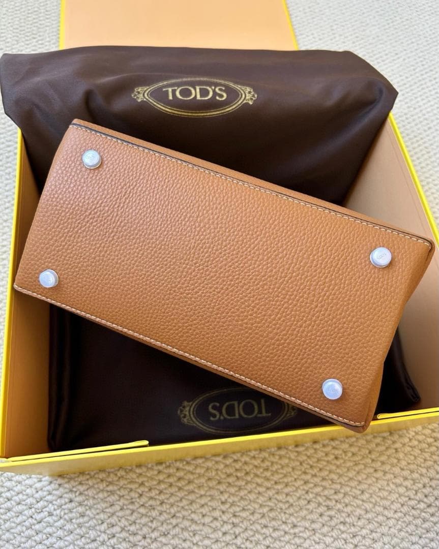 極美品！ブラウン レザー ショルダーバッグ