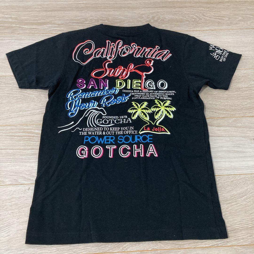 2663 GOTCHA ガッチャ Tシャツ 総刺繍 サーフ 古着 - メルカリ