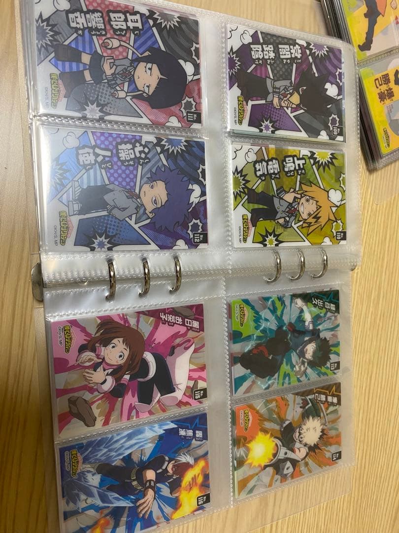 ヒロアカ クリアカードコレクション 1.2.3.4.5 コンプリート ファイル