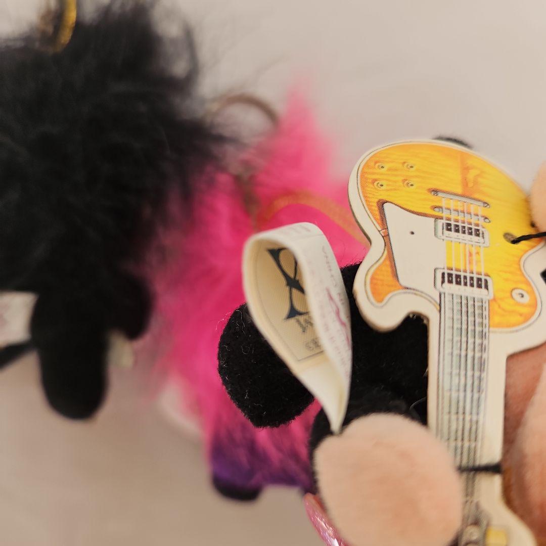 希少 HEATH hide　PATA ギター付 ぬいぐるみキーホルダー