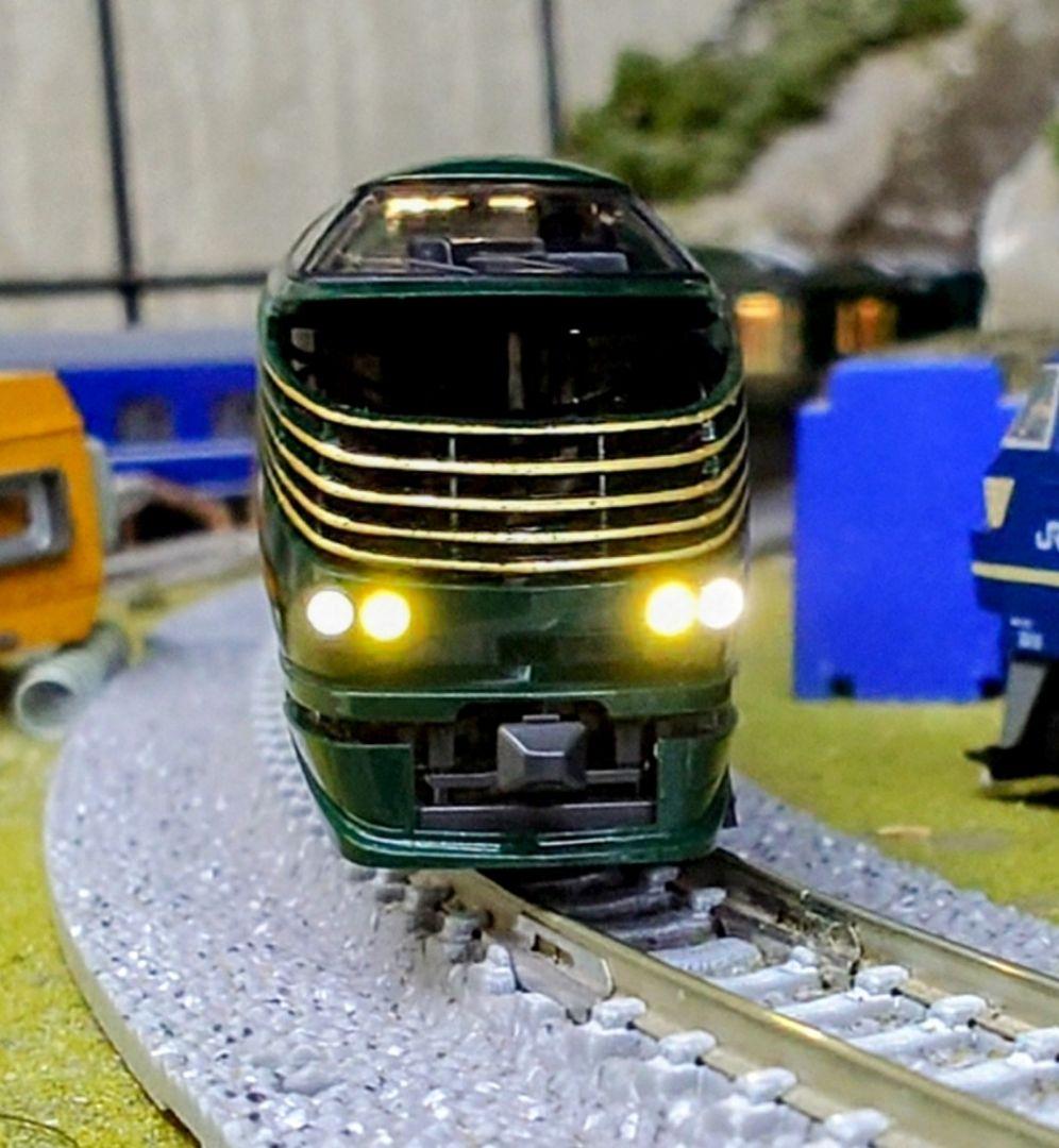 TOMIX トワイライトEXPRESS 瑞風　97912 室内表現シート付き