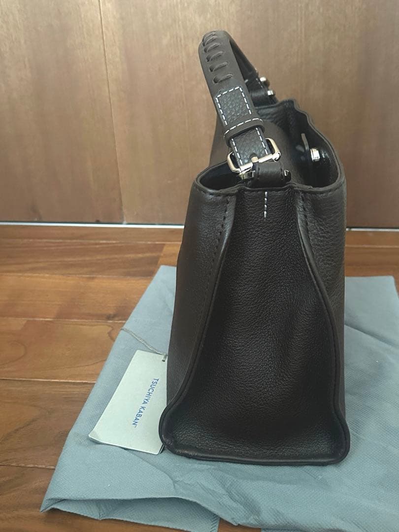 土屋鞄　クラルテ 2wayワンハンドルショルダー 限定色　カフェ ブラウン