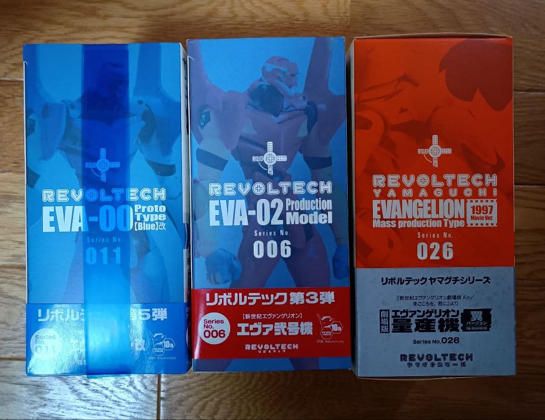 リボルテックヤマグチ No.026 No.006 No.011 エヴァンゲリオン - メルカリ