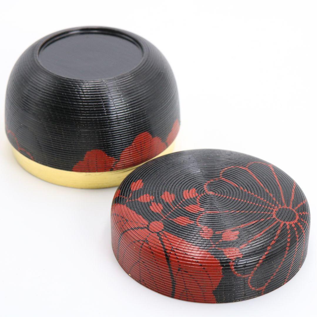 中村宗悦作 鵬雲斎好 寿輪棗 小林太玄書付 共箱 V872