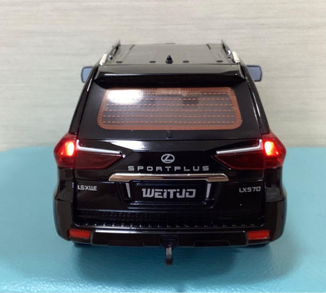 レクサス LX570 ブラック LEXUS 1/18