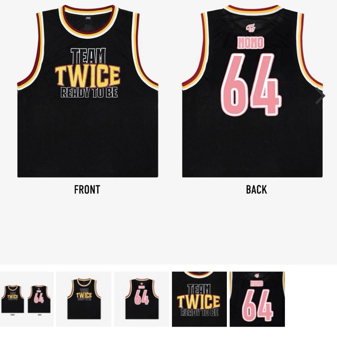 TWICE モモメッシュユニフォーム