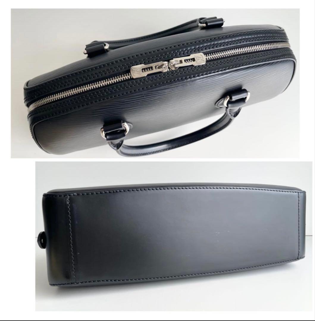 Louis Vuitton エピレザー ブラック ハンドバッグ