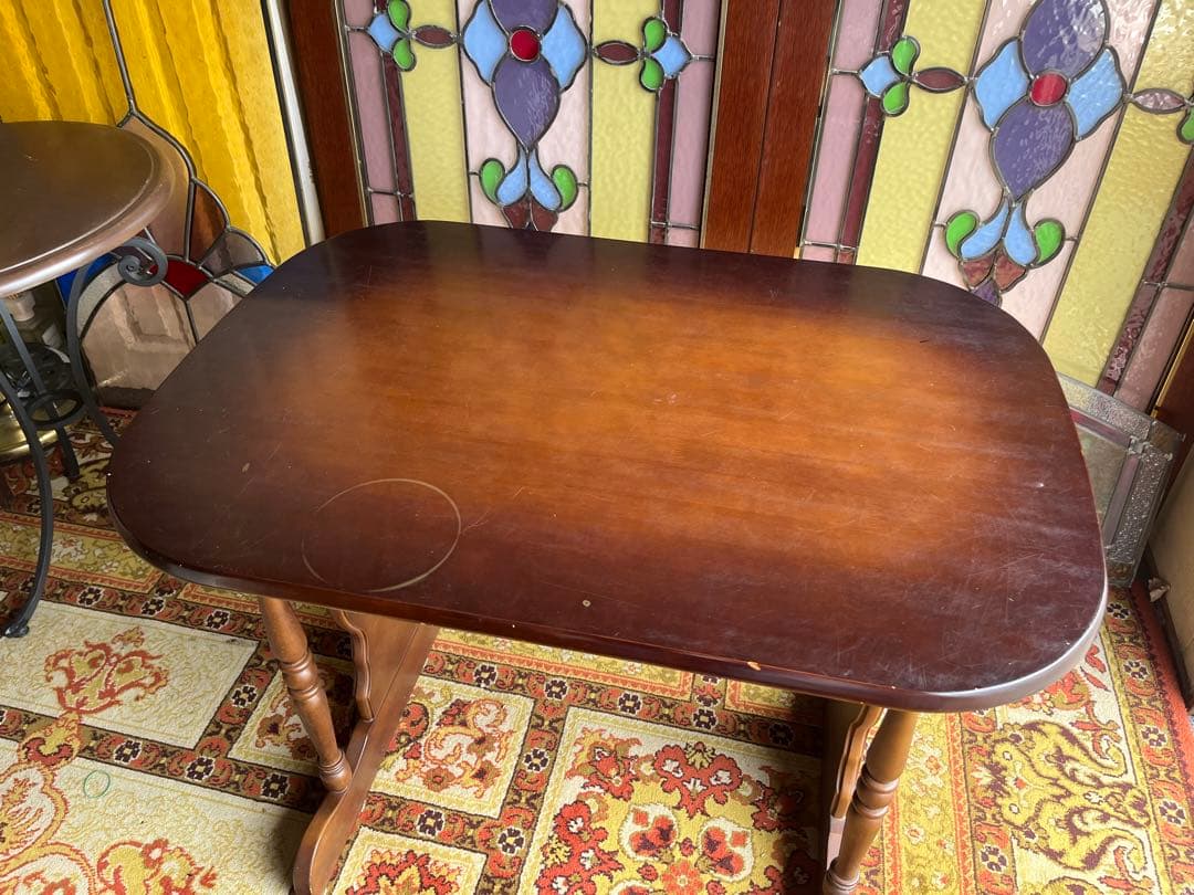 ダイニングテーブル インテリア アンティーク 昭和レトロ