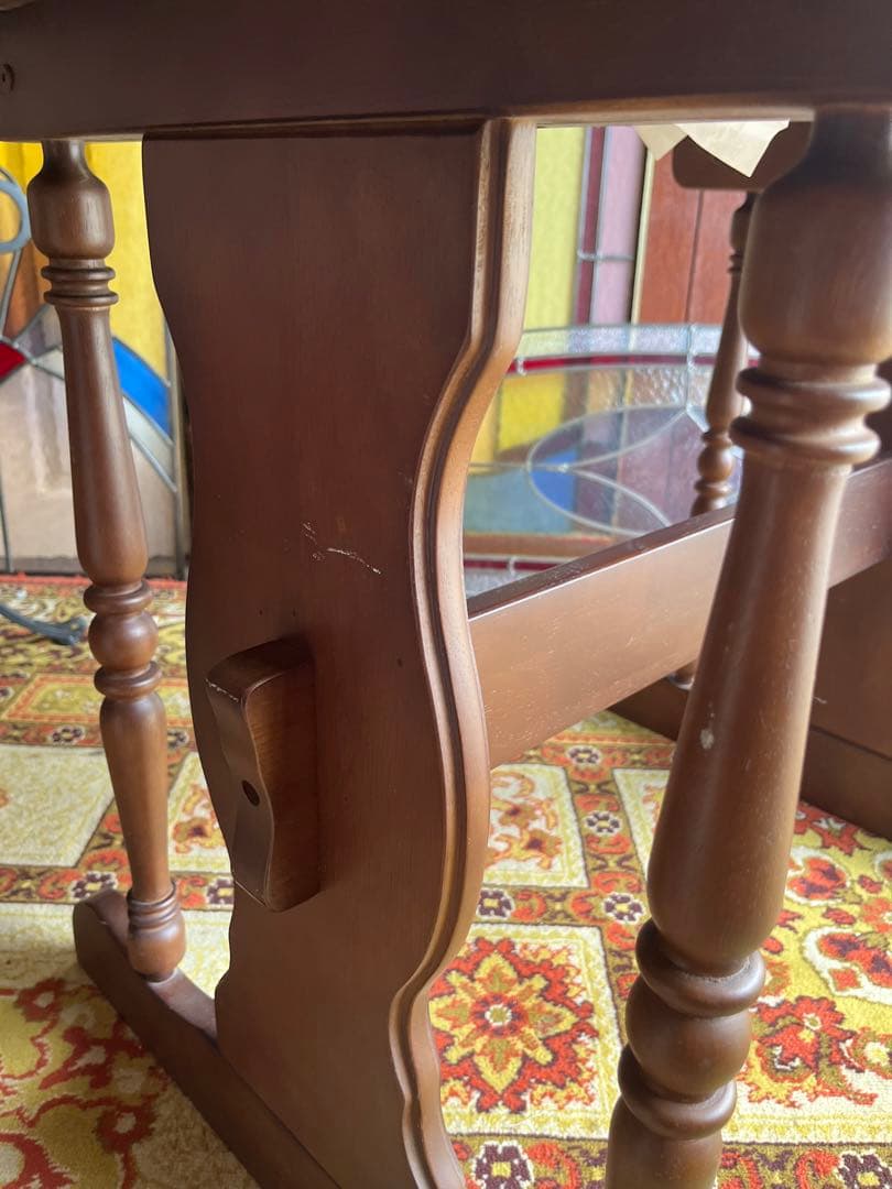 ダイニングテーブル インテリア アンティーク 昭和レトロ