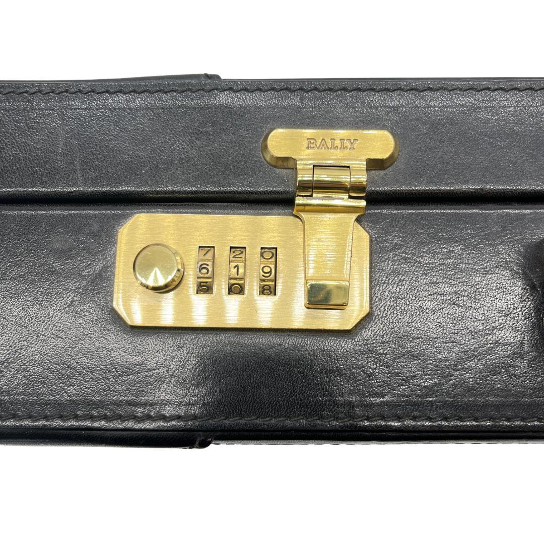 BALLY バリー アタッシュケース ブラック レザー