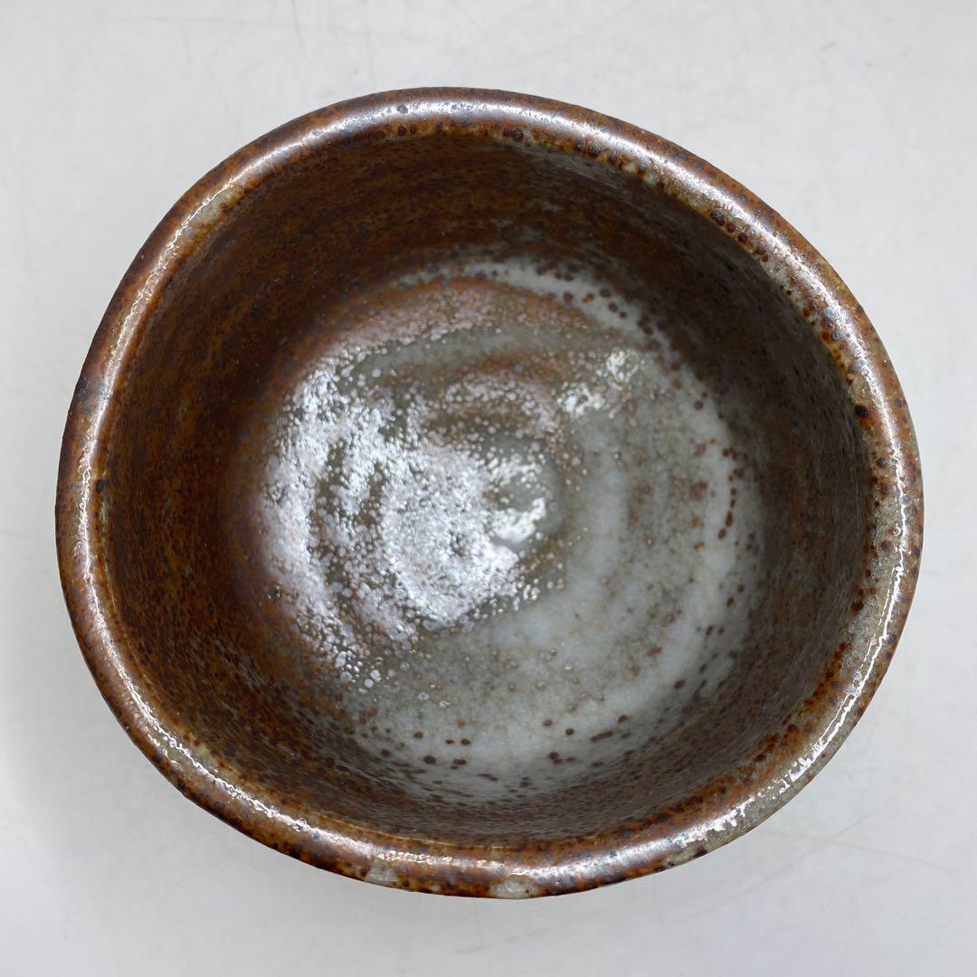 茶碗 粉引 山上憲一 木箱 共箱 抹茶碗 茶器 茶道具 茶の湯