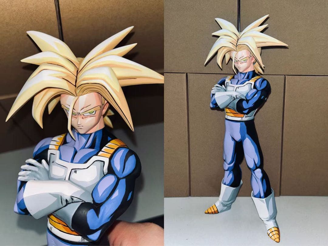 ドラゴンボール トランクス リペイントスーパーサイヤ人と普通状態gros