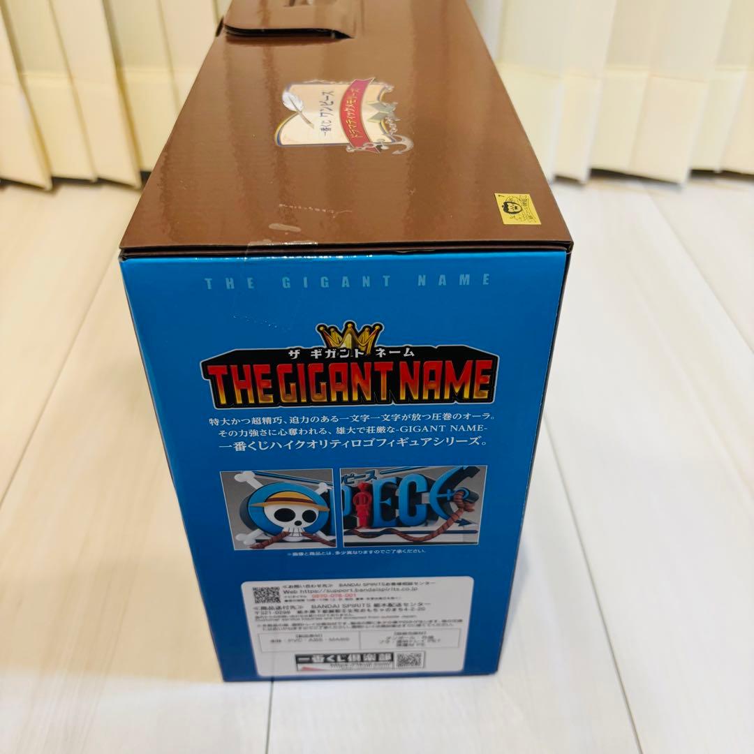 ワンピース一番くじ D賞ONE PIECE THE GIGANTIC NAME - メルカリ