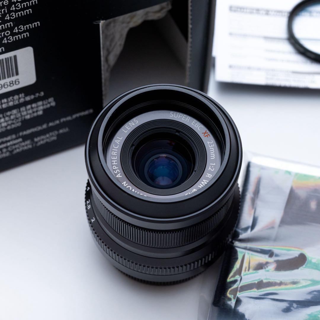 中古良品 XF23mm F2 R WR ワンオーナー品