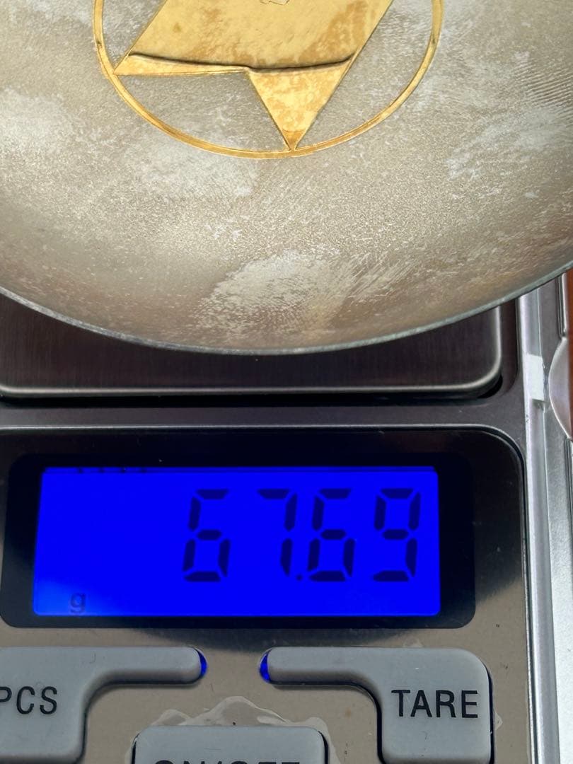 純銀67.69g 円形皿 銀杯 銀盃