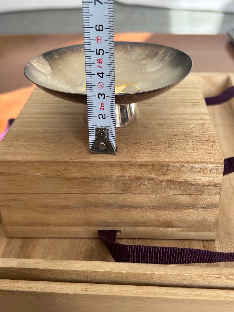純銀67.69g 円形皿 銀杯 銀盃