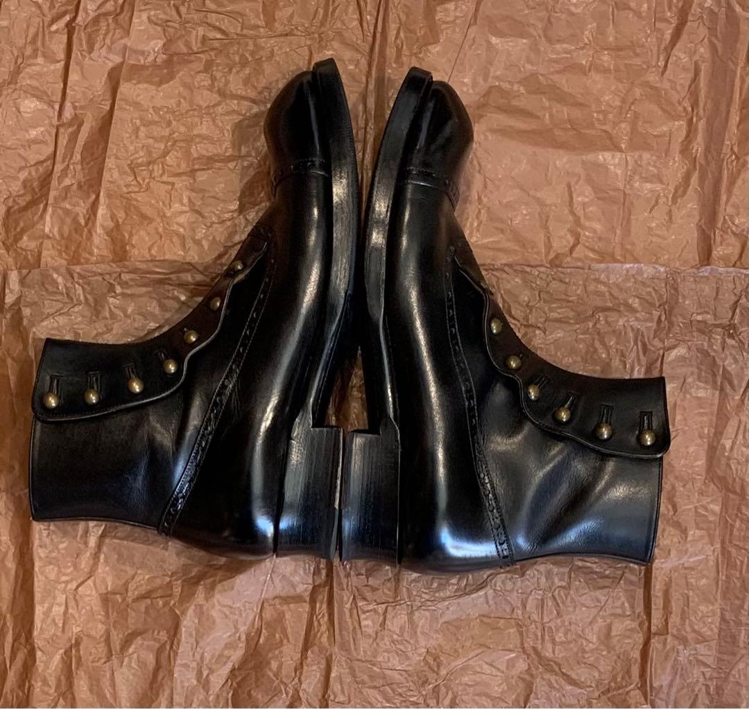 美品chausser ボタンブーツ　C-7039