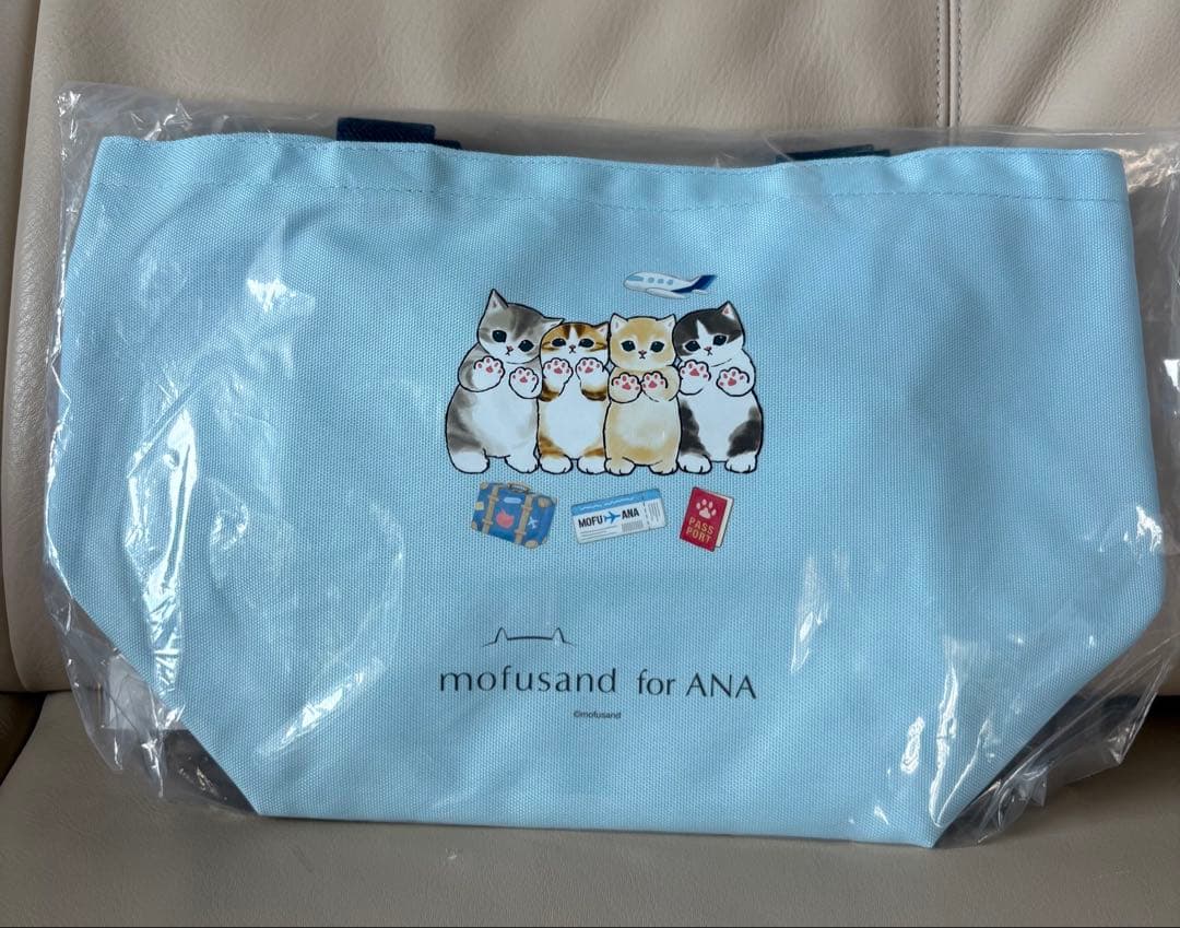 『mofusand × ANA』モフサンド ステンレスボトルとトートバッグセット