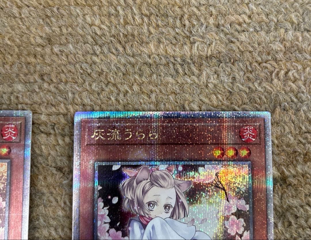 遊戯王　灰流うらら　絵違い 25th