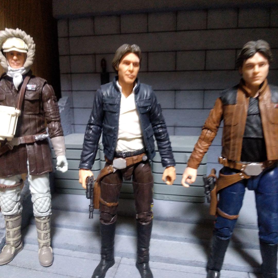 スターウォーズ　ブラックシリーズ　6インチ　ハンソロ4種セット