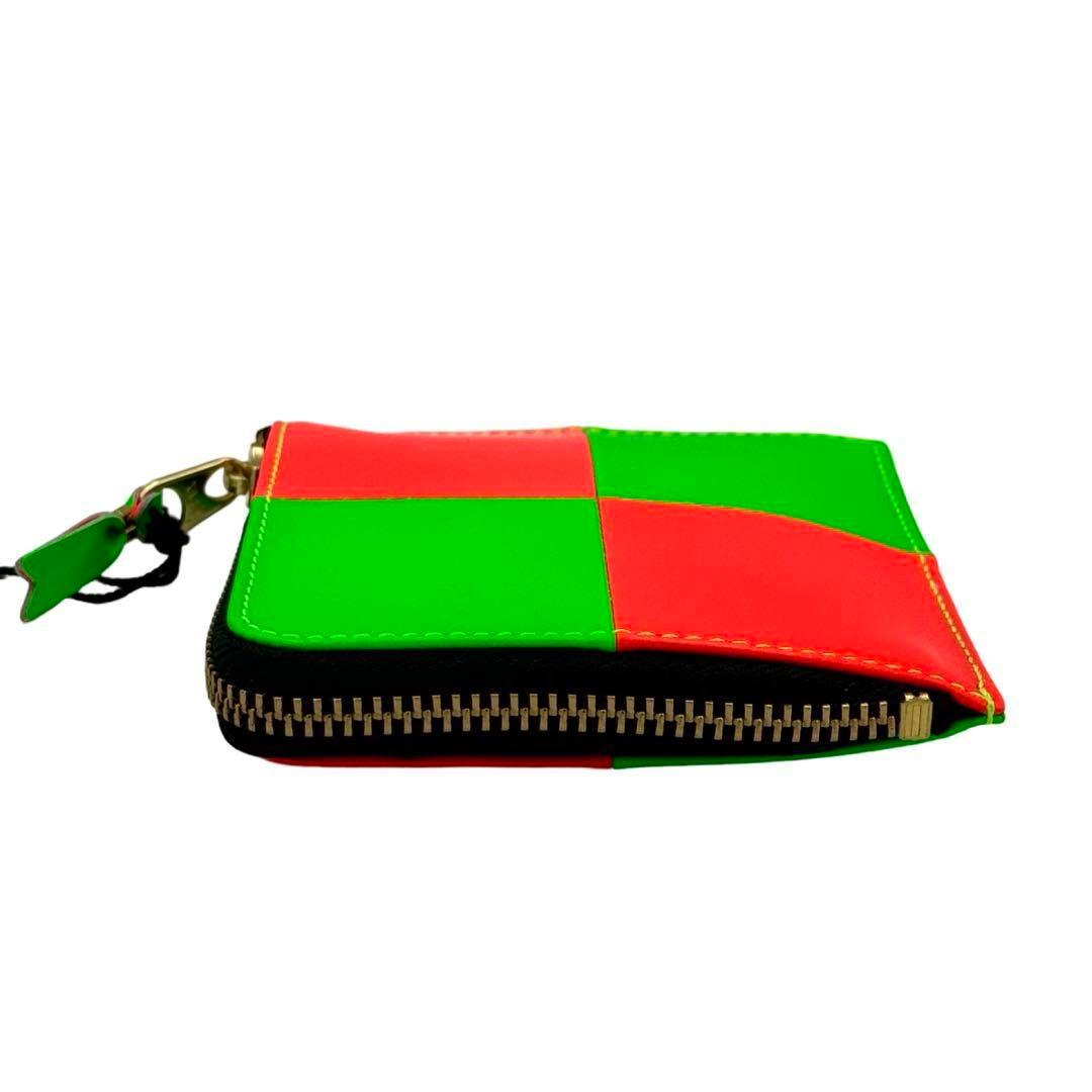 コムデギャルソン 小銭入れ ミニ財布 財布 オレンジ グリーン 未使用品