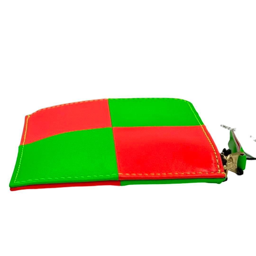 コムデギャルソン 小銭入れ ミニ財布 財布 オレンジ グリーン 未使用品