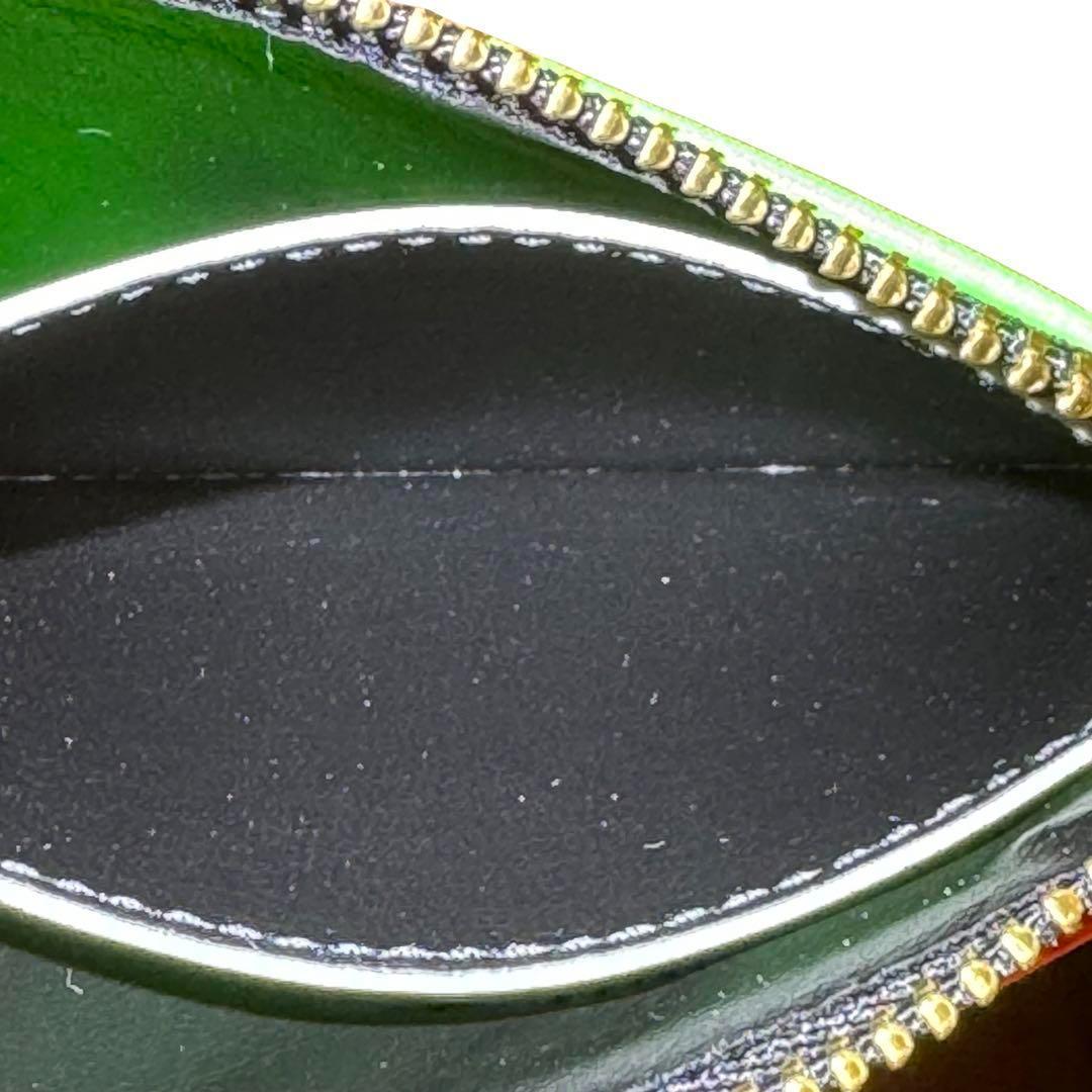 コムデギャルソン 小銭入れ ミニ財布 財布 オレンジ グリーン 未使用品