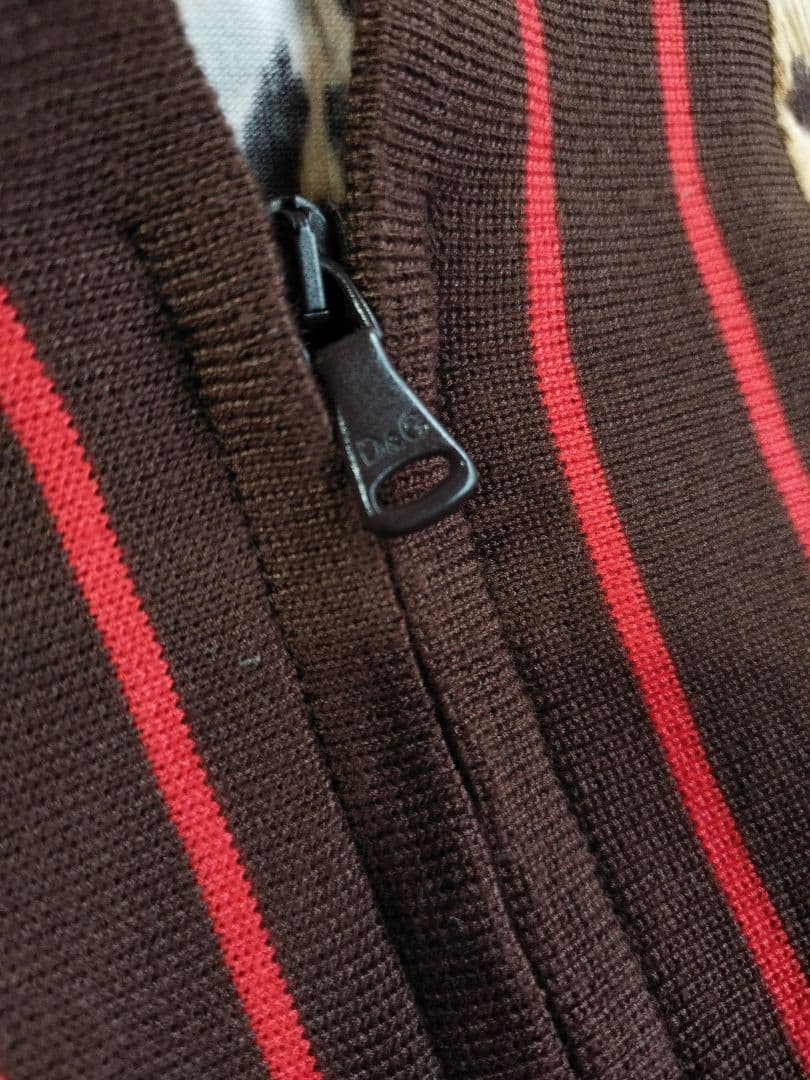 D&Gドルチェ&ガッバーナ 90's タンクトップ レオパード バックロゴ 美品