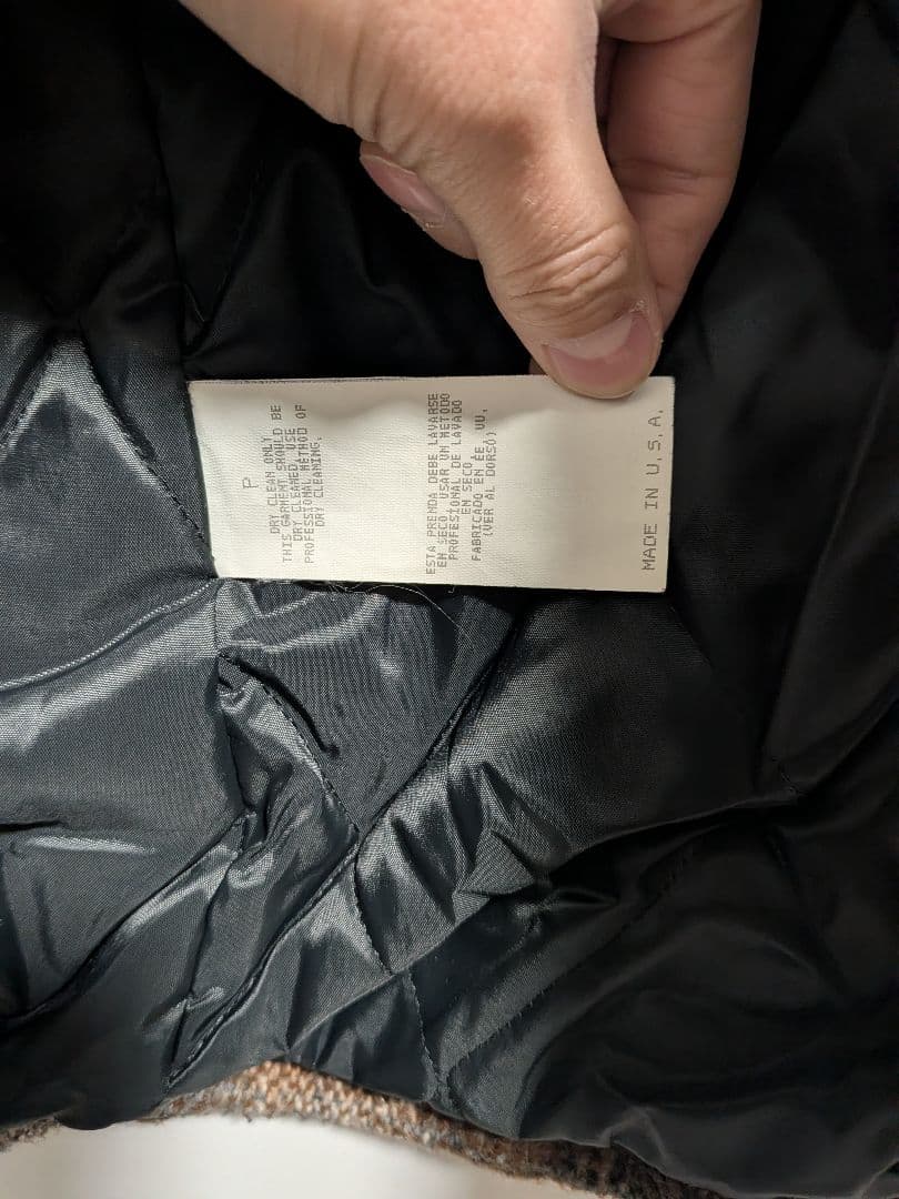 【90s USA製】Cal Craft Vintage Pコート