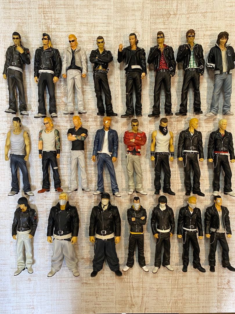 クローズ & WORST 武装戦線 フィギュア まとめ売り 44体＋オマケ クローズ & WORST 武装戦線 フィギュア まとめ売り 44体＋オマケ