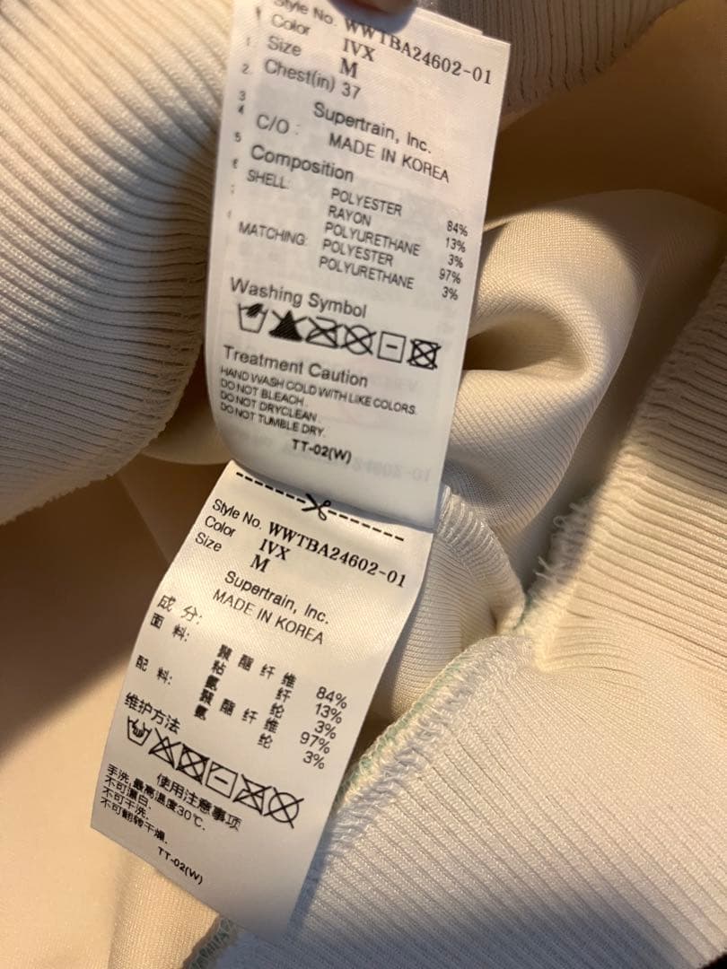 WAAC フェイクカラースウェット