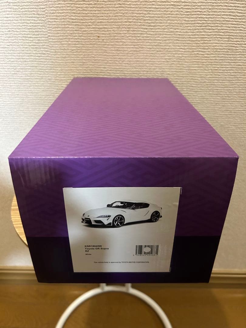 KSR18045W 京商 さむらい トヨタ GR スープラ 京商 ミニカー | 京商 サムライ 1/18 トヨタ GR スープラ 限定 700個