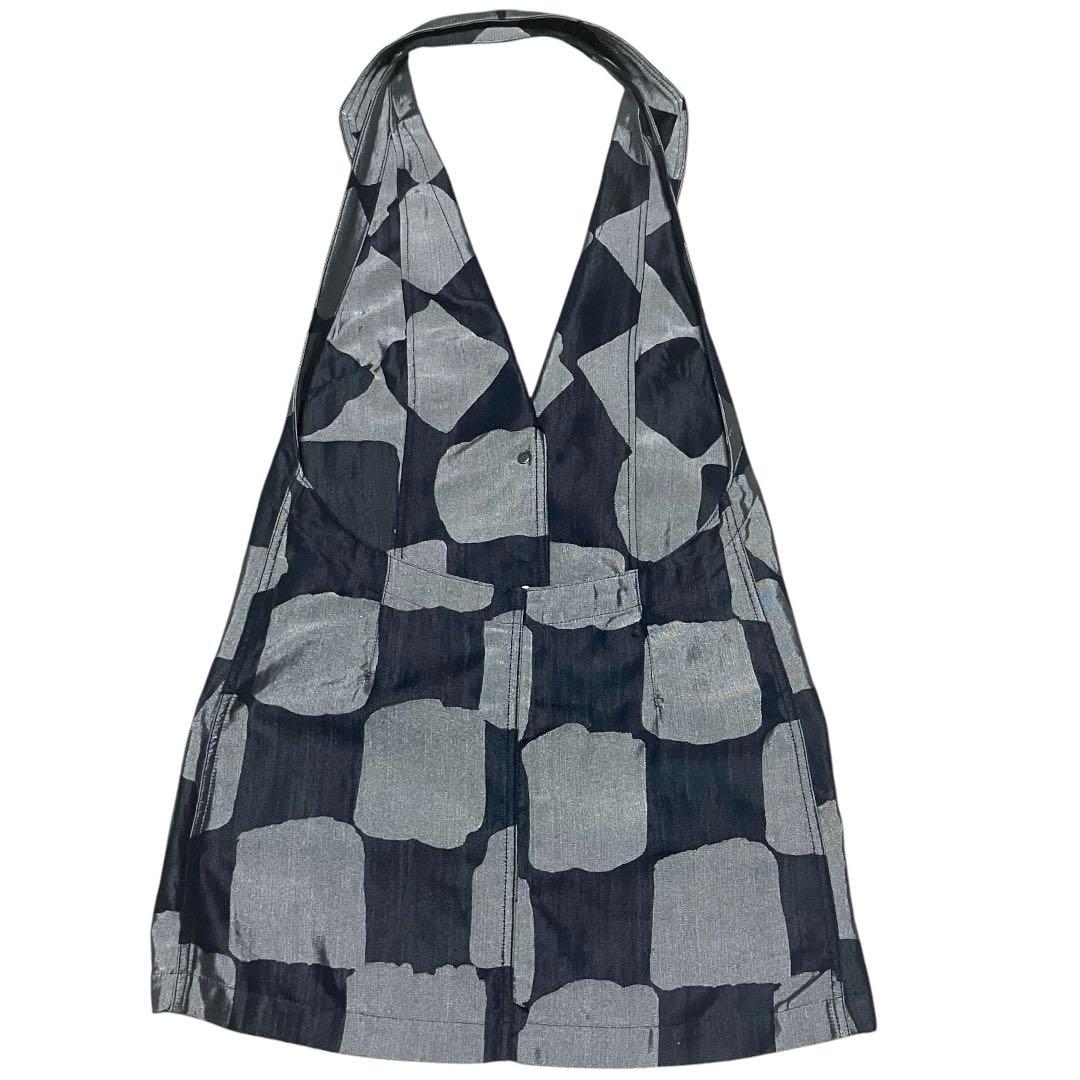 【美品✨希少】イッセイミヤケ　ロングジレ　ベスト　ノースリーブジャケット