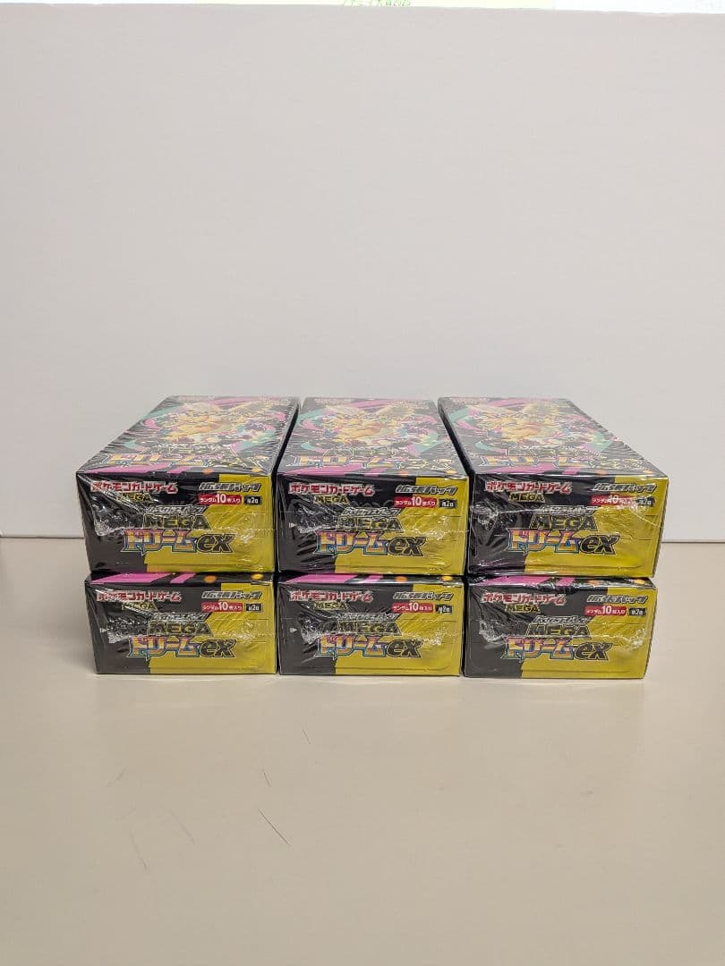 ポケモンカード　ハイクラスパック　MEGAドリームex　6BOX