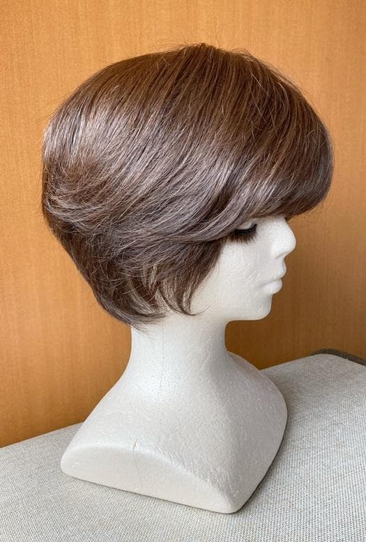 もんちゃん　マダムヒロコ　ハンドメイド　人毛MIX　ビューティフルショート