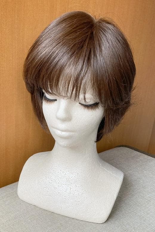 もんちゃん　マダムヒロコ　ハンドメイド　人毛MIX　ビューティフルショート