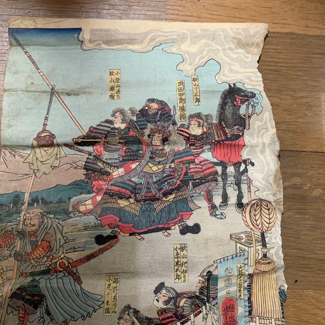 浮世絵和紙ですが印刷かもしれません