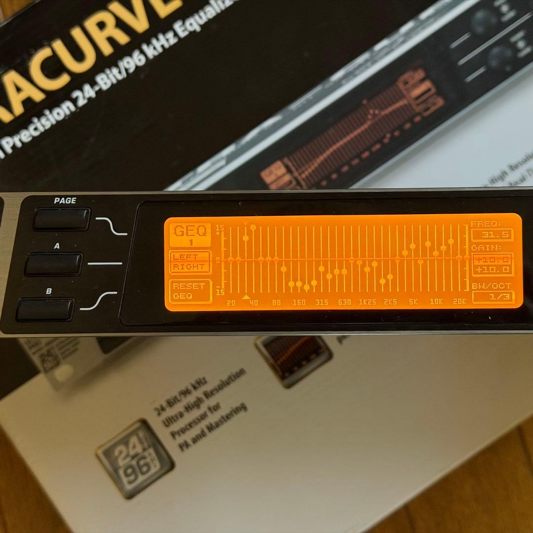 BEHRINGER ベリンガー DEQ2496 デジタルプロセッサー