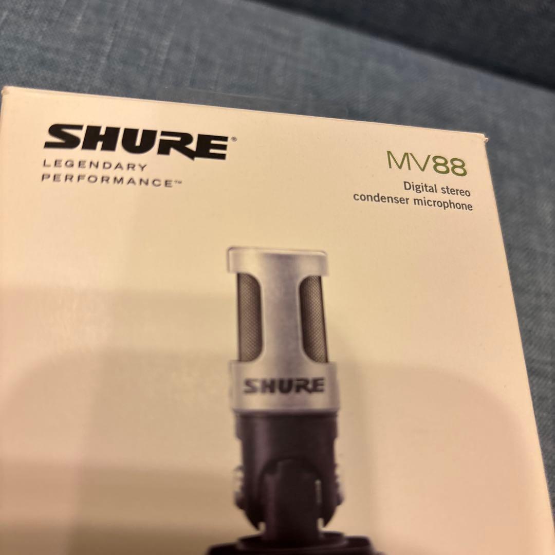 SHURE MV88 コンデンサーマイク