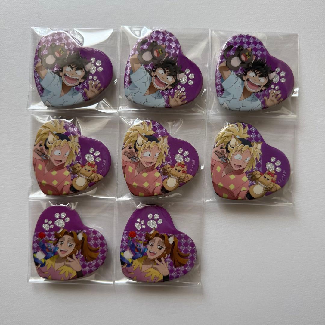 忍たま乱太郎 ナンジャタウン ハート缶バッジ 浜守一郎/斉藤タカ丸