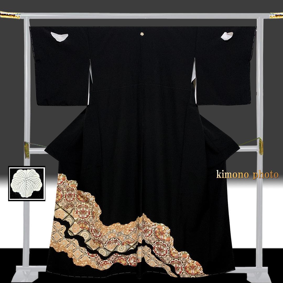 正絹【新品、未使用】6点フルセット【トールサイズ】極上逸品金彩