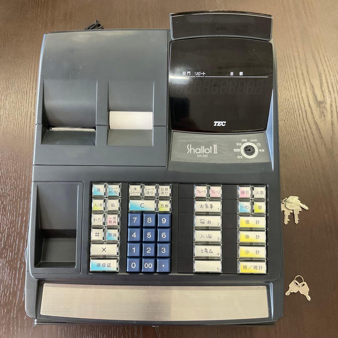 TEC 電子レジスター Shallot II MA-500 レジ TEC 東芝テック 電子