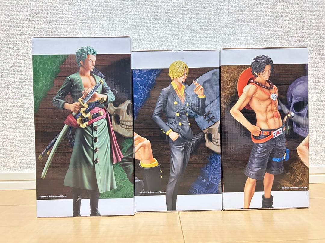 未開封】ワンピース Grandista（ゾロ サンジ エース） グランディスタ