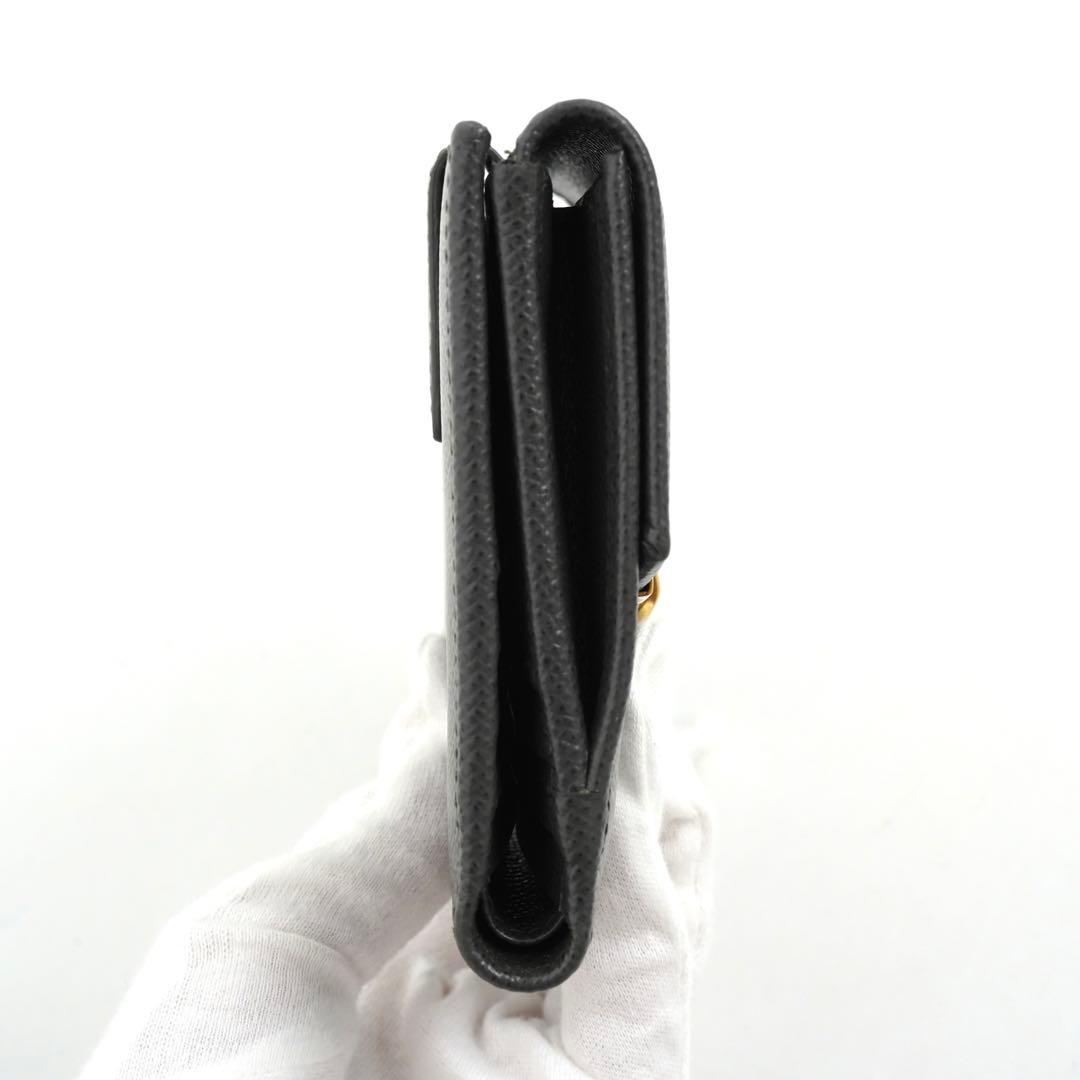 ✨新品未使用・箱付✨　Ferragamo ミニ財布　ガンチーニクロジャー　グレー