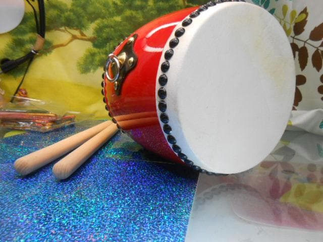 25.980円 Nエイサー大太鼓39cm*43cm 撥付き