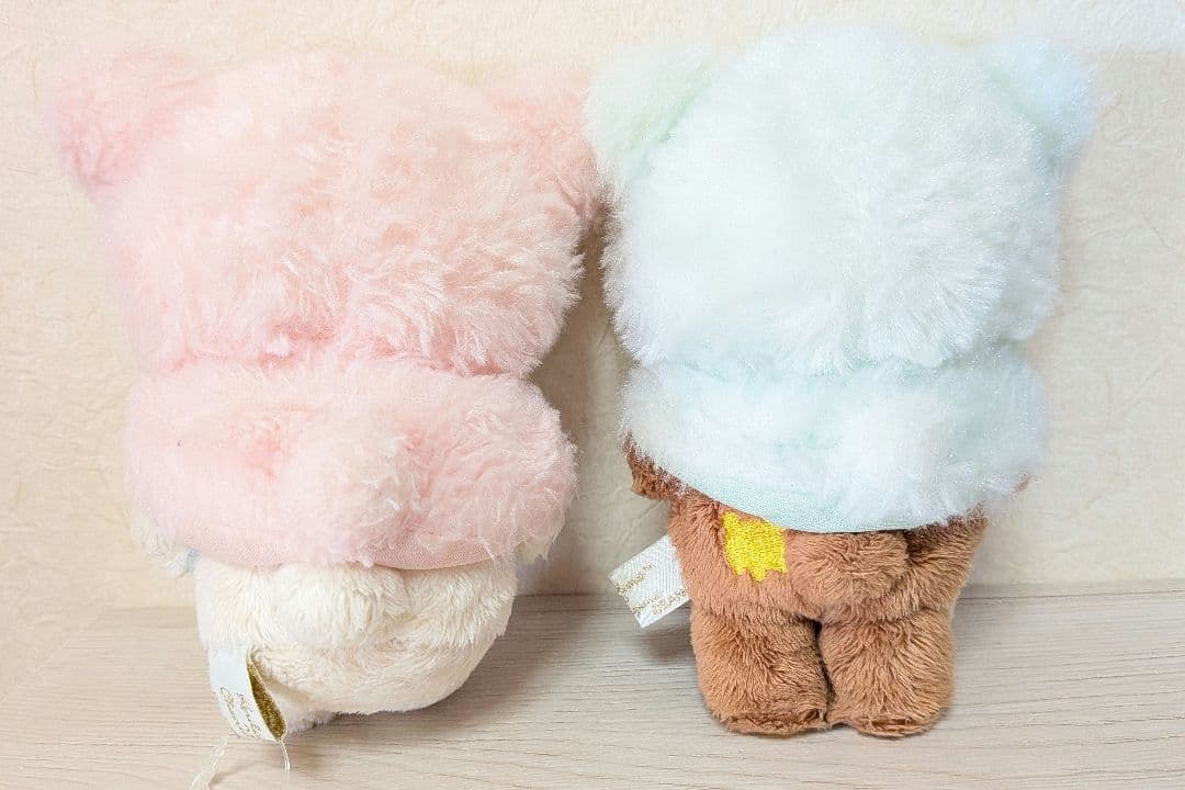 コリラックマとチャイロイコグマのハッピーアイスクリーム　ぬいぐるみ