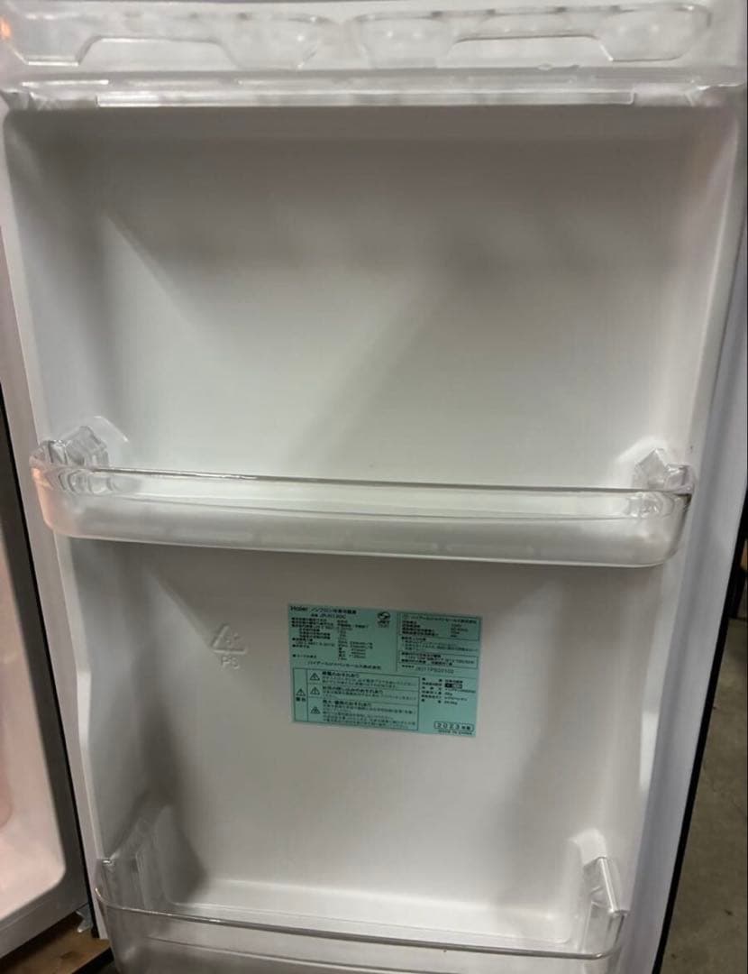 コ*ン様 2023年製 Haier ノンフロン冷凍冷蔵庫 JR-N130C 冷蔵