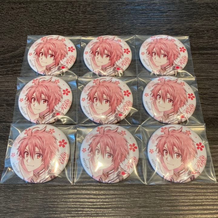 アイナナ アイドリッシュセブン 陸 缶バッジ サクラメッセージ 種村有