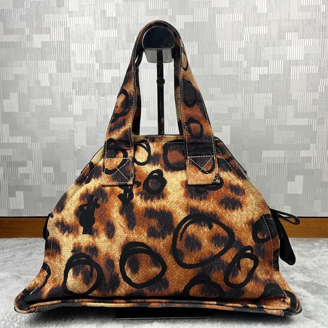 Vivienne Westwood オーブ レオパード ハンドバッグ